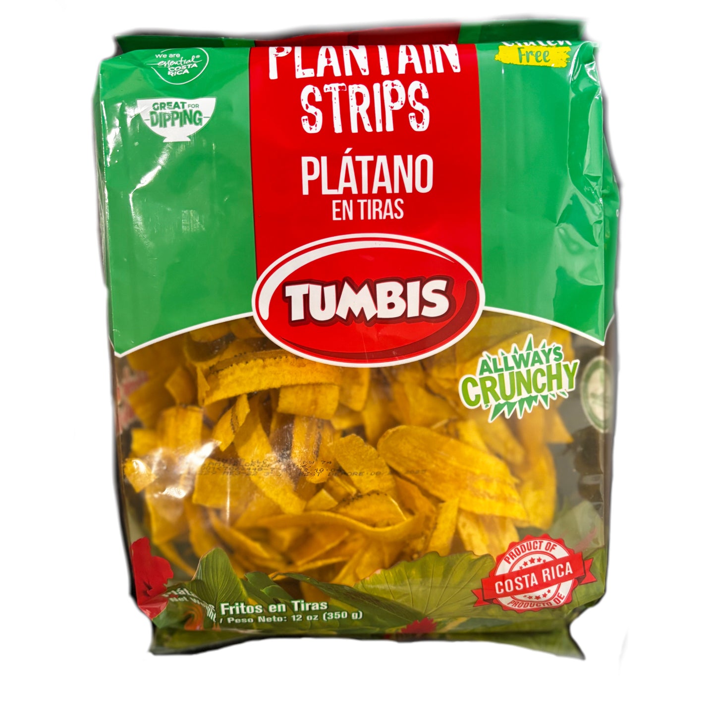 Platano En Tiras/ Plantain Strips- 12 oz (350 g)
