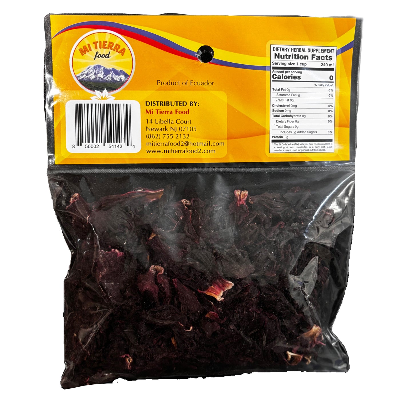 Flor de Jamaica/ Jamaica Flower Mi Tierra- This is not medicine- 40g (1.41 oz)