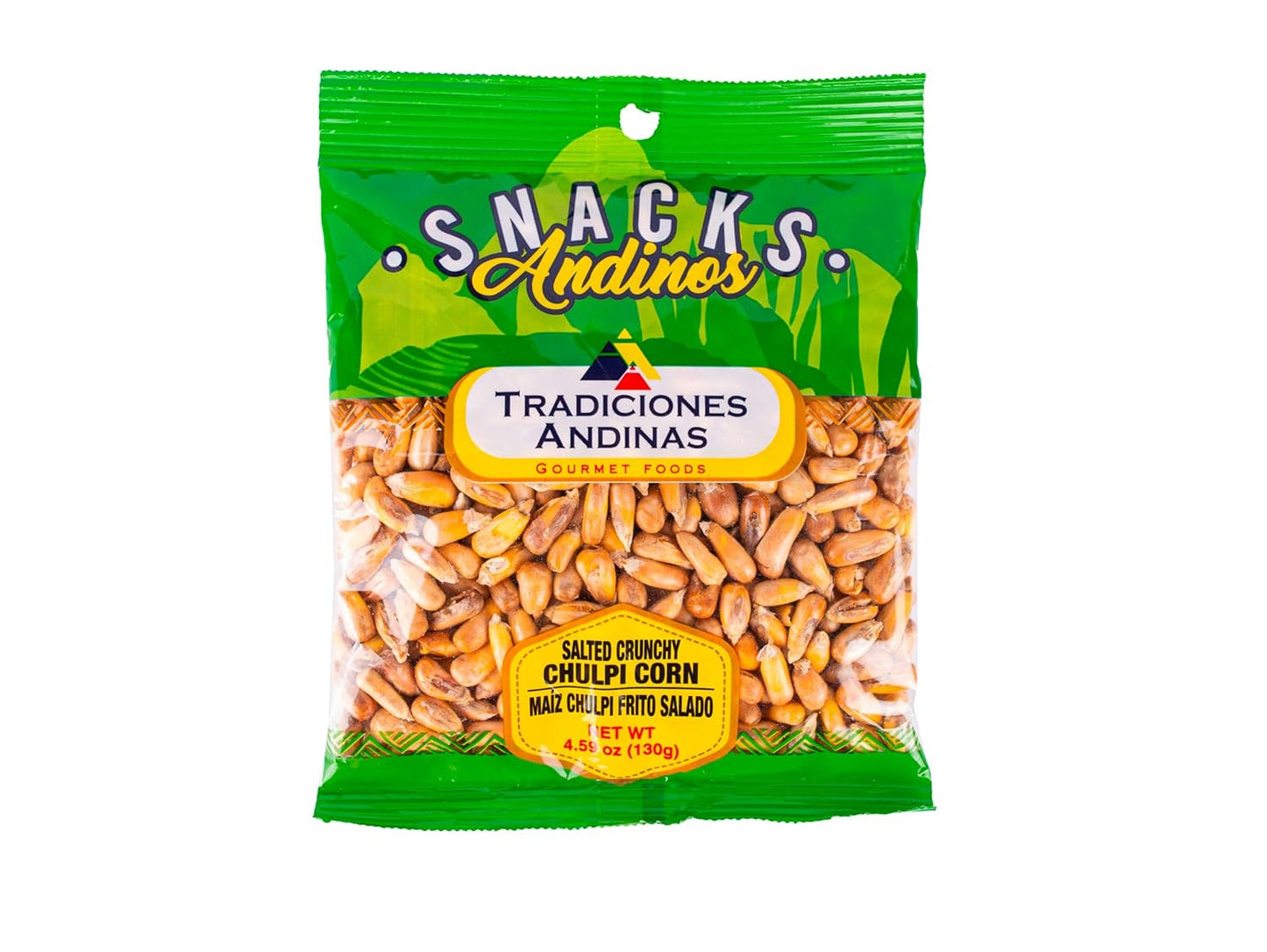 Maiz Chulpi Frito Salado/ Salted Crunchy Chulpi Corn- 4/59 ox (130g)