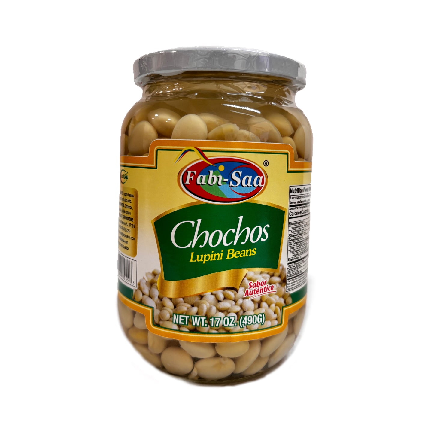 Chochos Lupini - 17.6 oz (500 gr)
