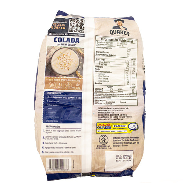 Quaker Hojuelas De Avena (3.5 oz)