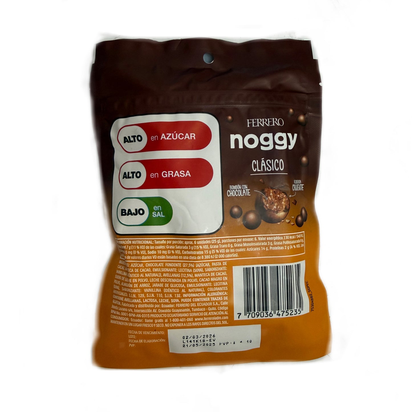 Ferrero Noggy Nuevo Empaque (5.29 oz)