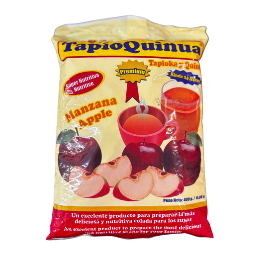 TapioQuinua Super Shake Manzana/Apple- 14.08 oz (400 g)