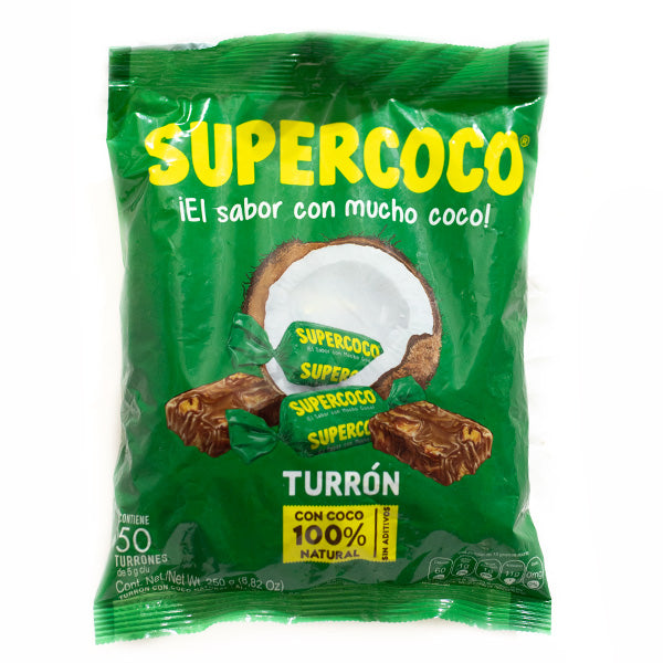 Supercoco Turrón Nougat (8.82 oz)