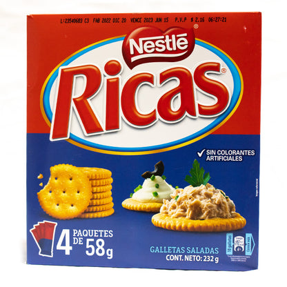 Nestle Ricas Galletas (4 packets)