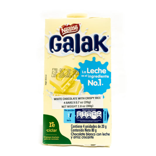 Nestle Galak Barras De Chocola (2.8 oz)