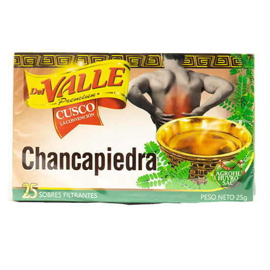 Del Valle Premium Chancapiedra (25 Tea Bags)