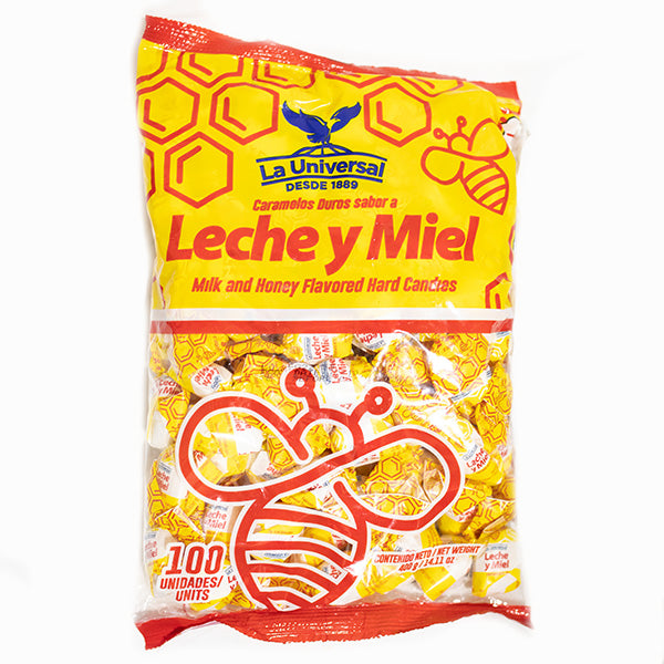 Caramelo Duro De Leche Y Miel (100 pieces)