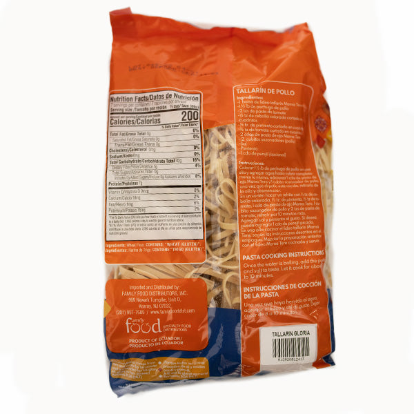 Fideos Pasta Tallarin Gloria (14.1 oz)