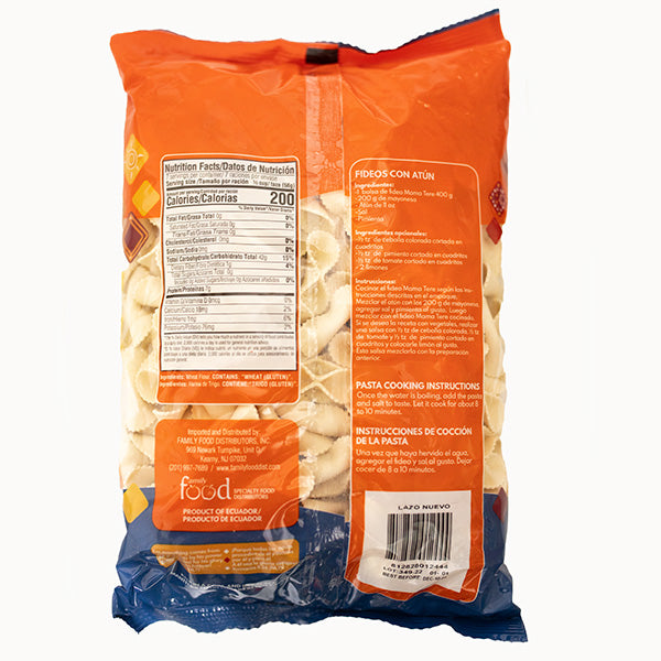 Fideos Pasta Lazo Nuevo (14.1 oz)